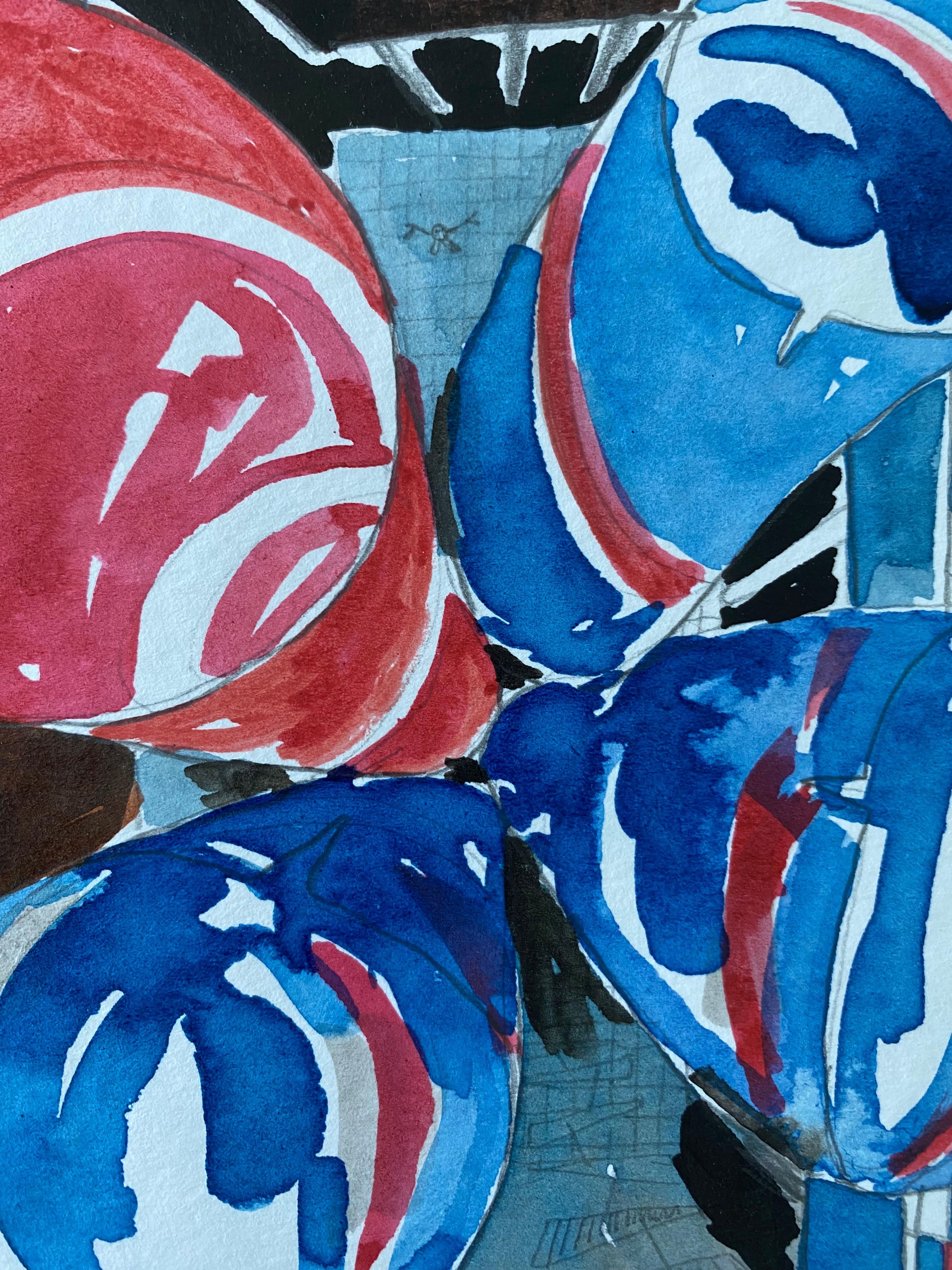 Gabriele Magro Etrantos, Aquarell (Papier) im Angebot
