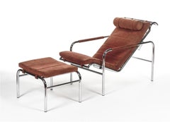 Fauteuil et pouf Genni Gabriele Mucchi