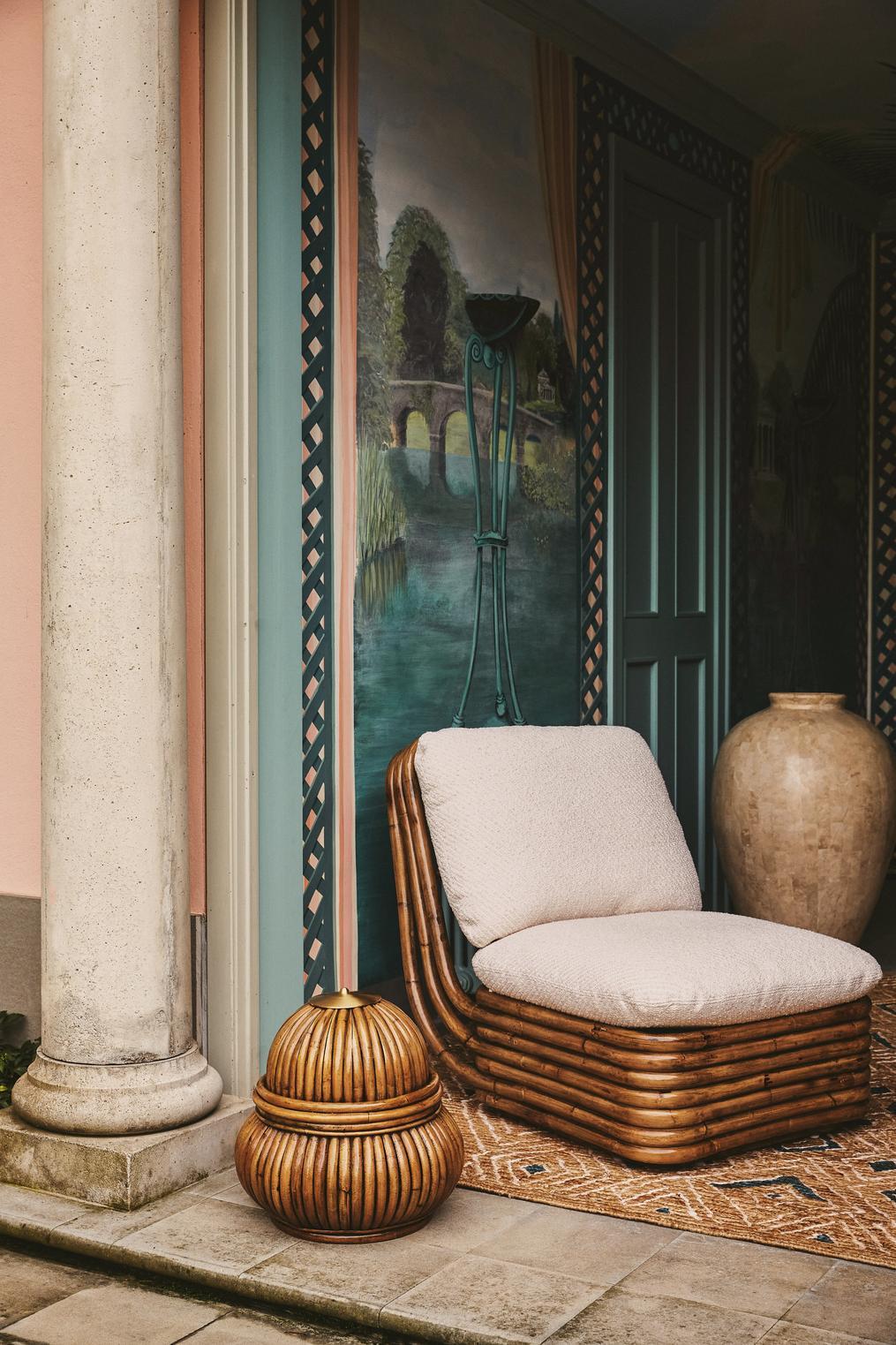 Contemporary Gabriella Crespi Bohemian 72 Floor Lamp for GUBI For Sale