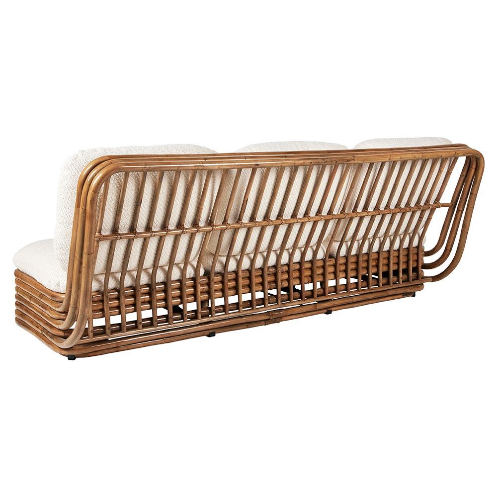 Italian Gabriella Crespi Bohemian 72 Sofa Diagonal Bouclé Dedar 007 for GUBI For Sale