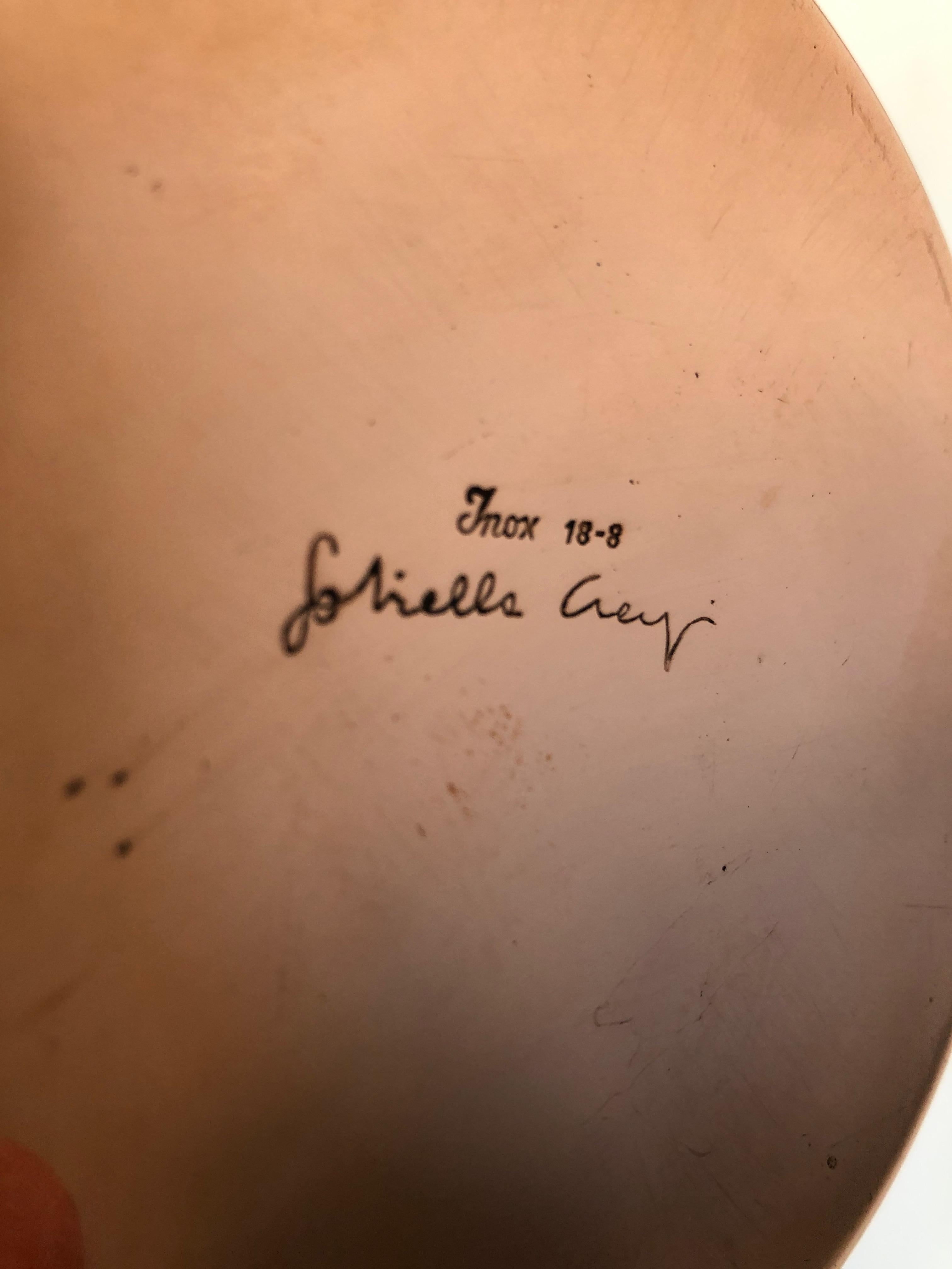 Late 20th Century Gabriella Crespi Centerpiece Bowl For Sale