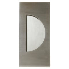 Gabriella Crespi for Christian Dior Brushed Steel Picture Frame, 1970
