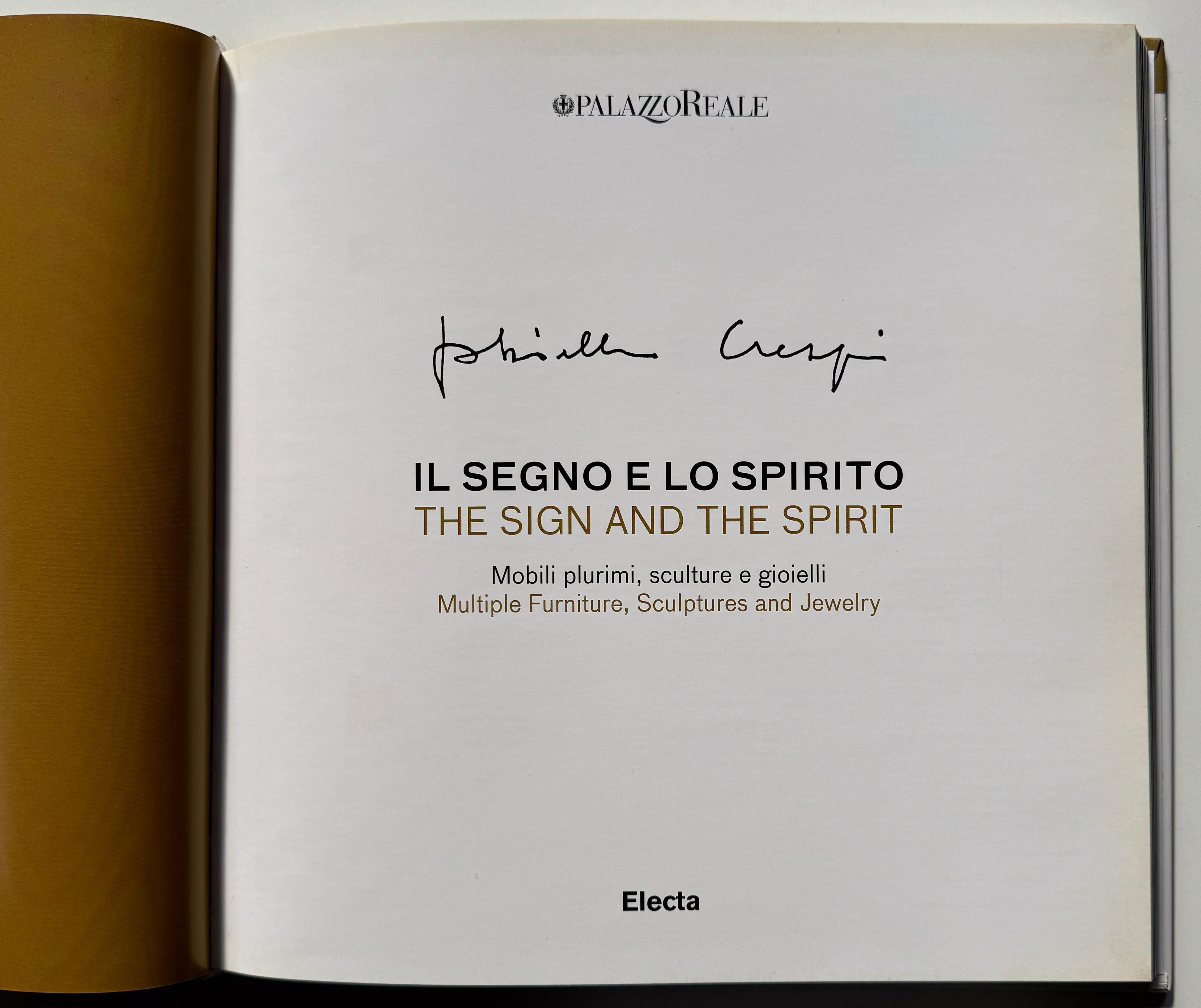 Moderne Gabriella Crespi : Il Segno e lo Spirito=Le signe et l'esprit en vente