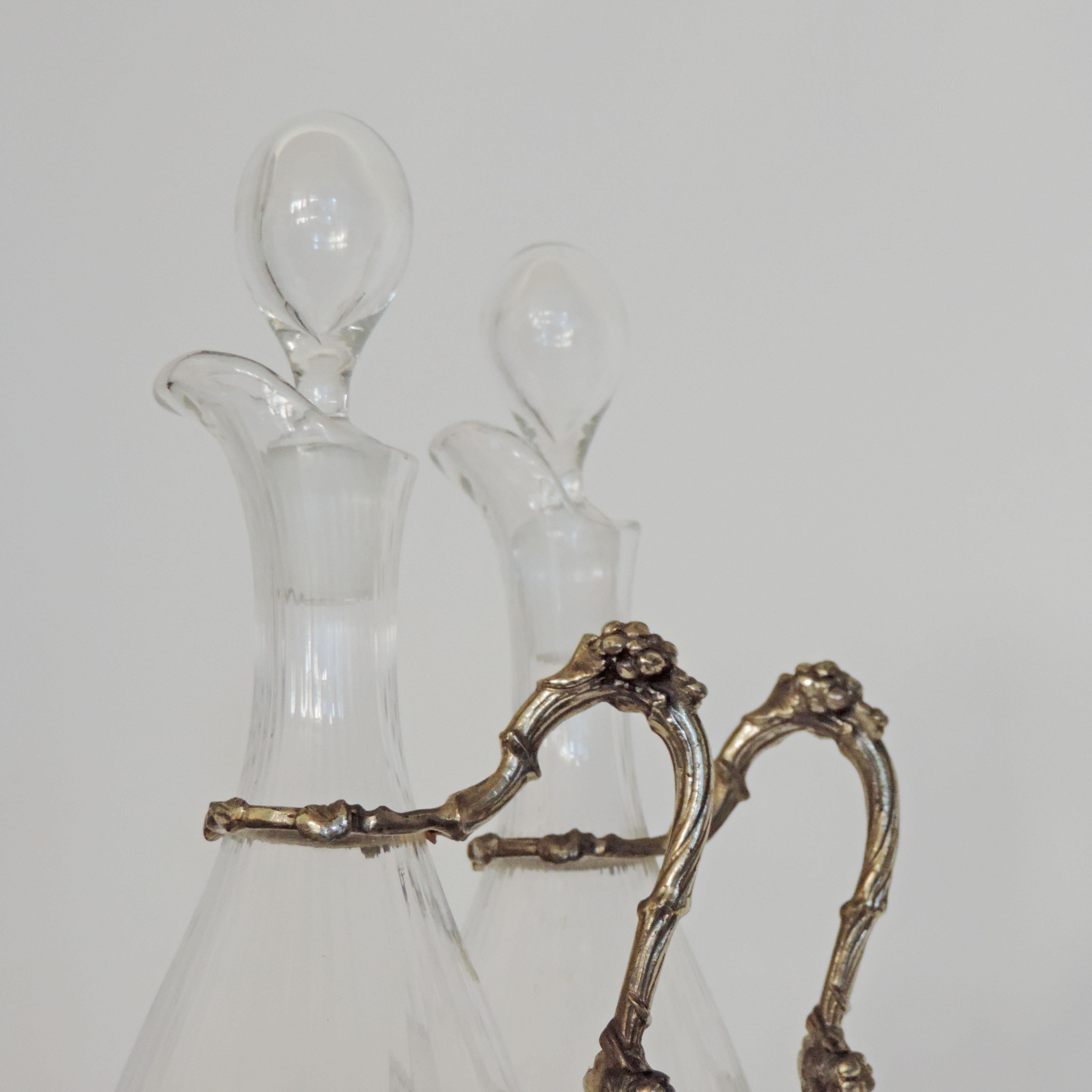 Gabriella Crespi Pair of Pitchers, Italy, 1970s In Excellent Condition For Sale In Milan, IT
