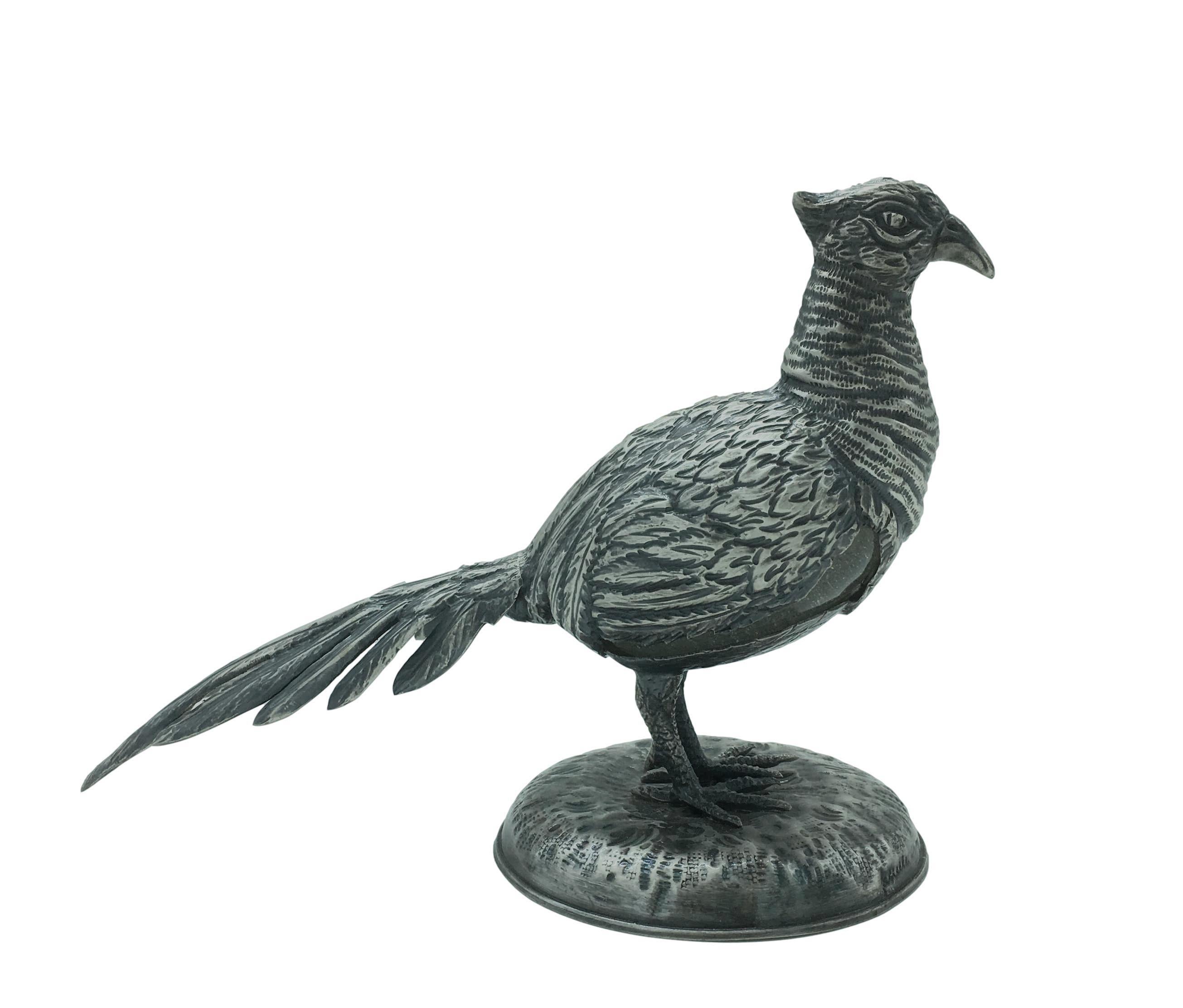 Gabriella Crespi Pheasant Sculpture, Italy, 1970 In Excellent Condition In Naples, IT