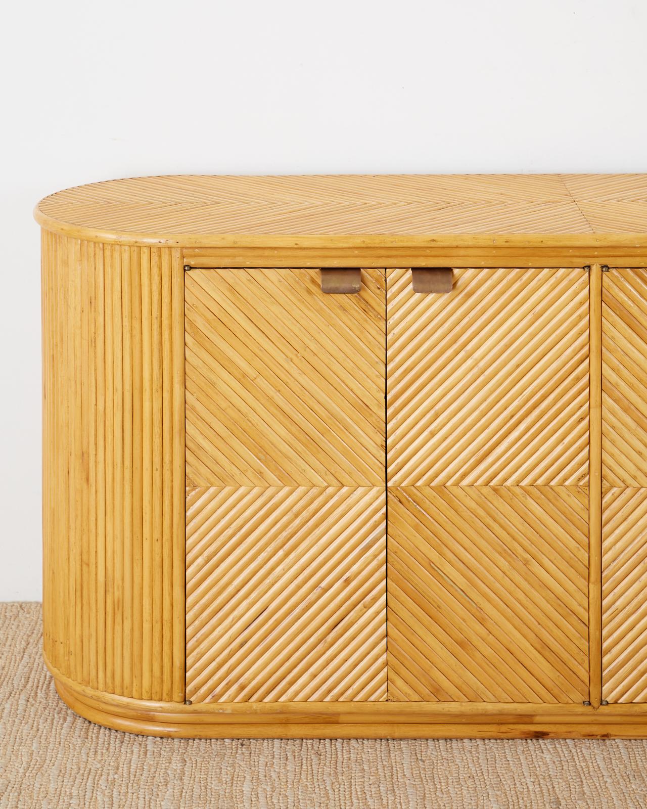 Bamboo Rattan Sideboard Server 2