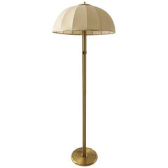 Floor Lamp Vintage Brass Model 'Fungo', Italy, 1970s