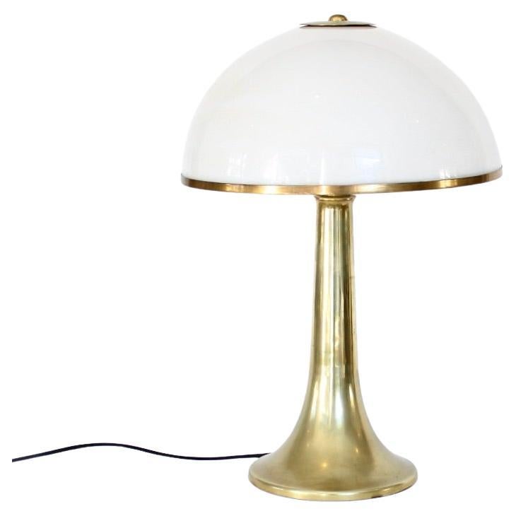 Gabriella Crespi Table Lamp Model Fungo Signed Vintage