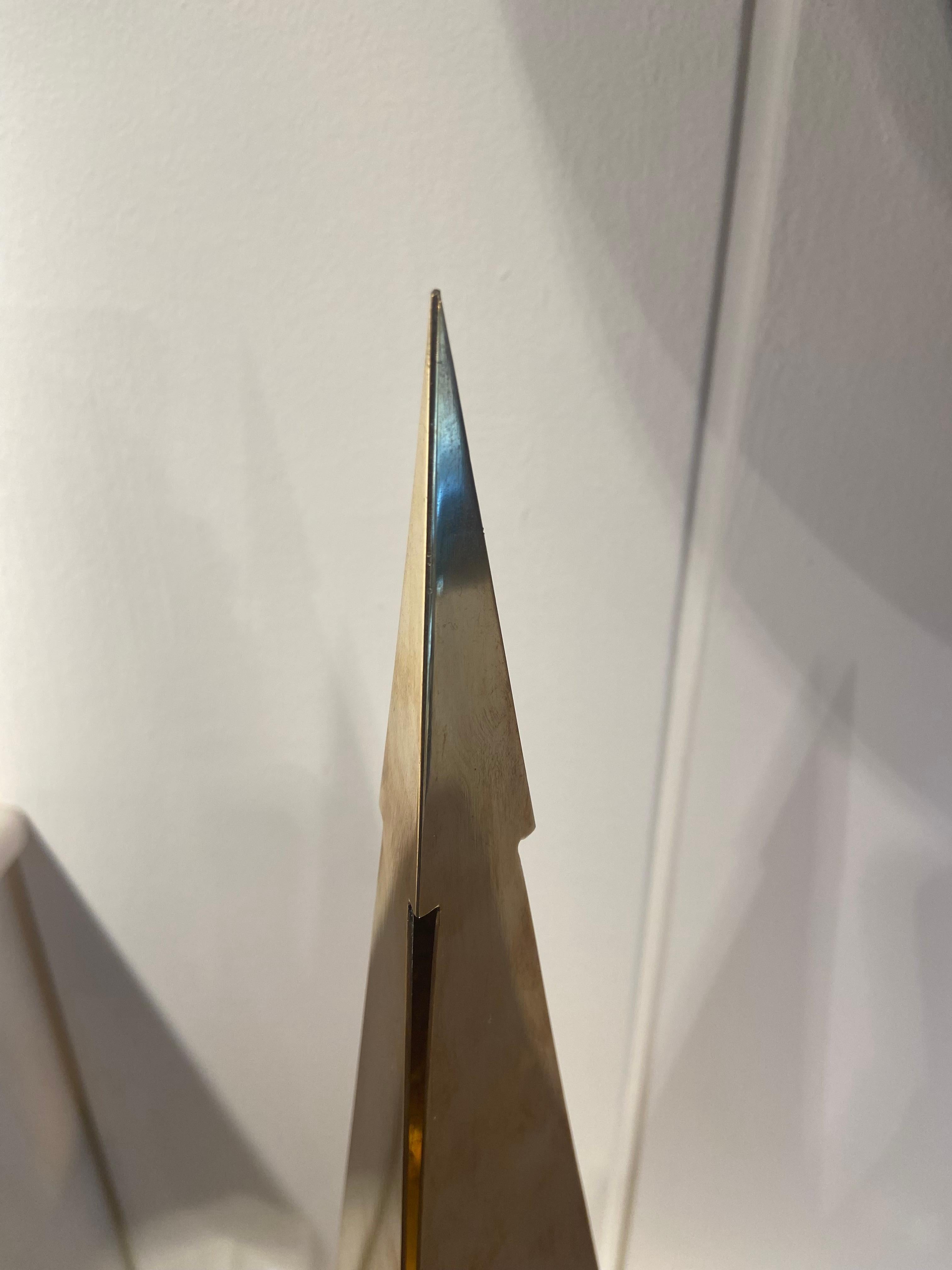 Gabriella Crespi's Obelisk Lamp, ca. 1970  For Sale 2