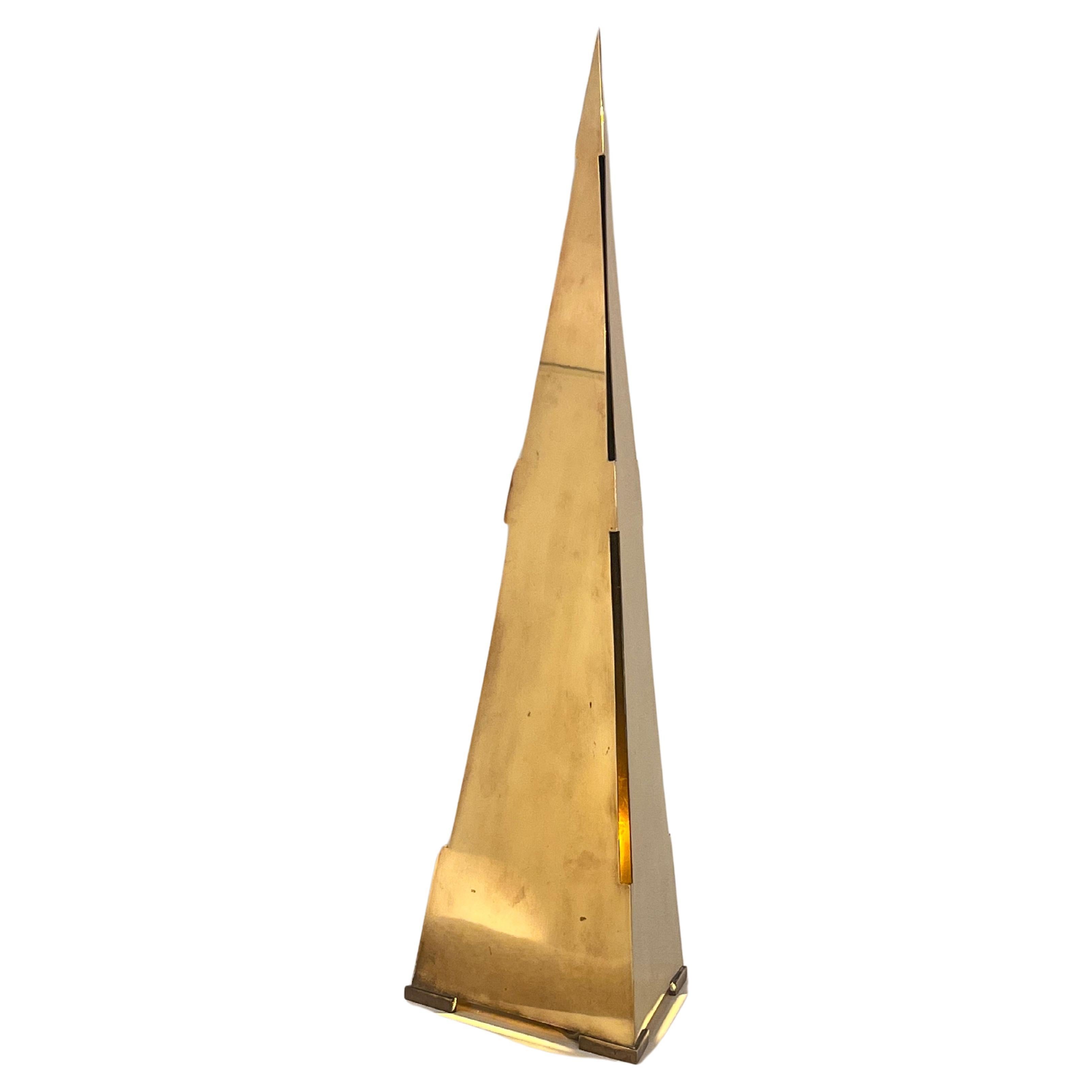 Gabriella Crespi's Obelisk Lamp, ca. 1970  For Sale