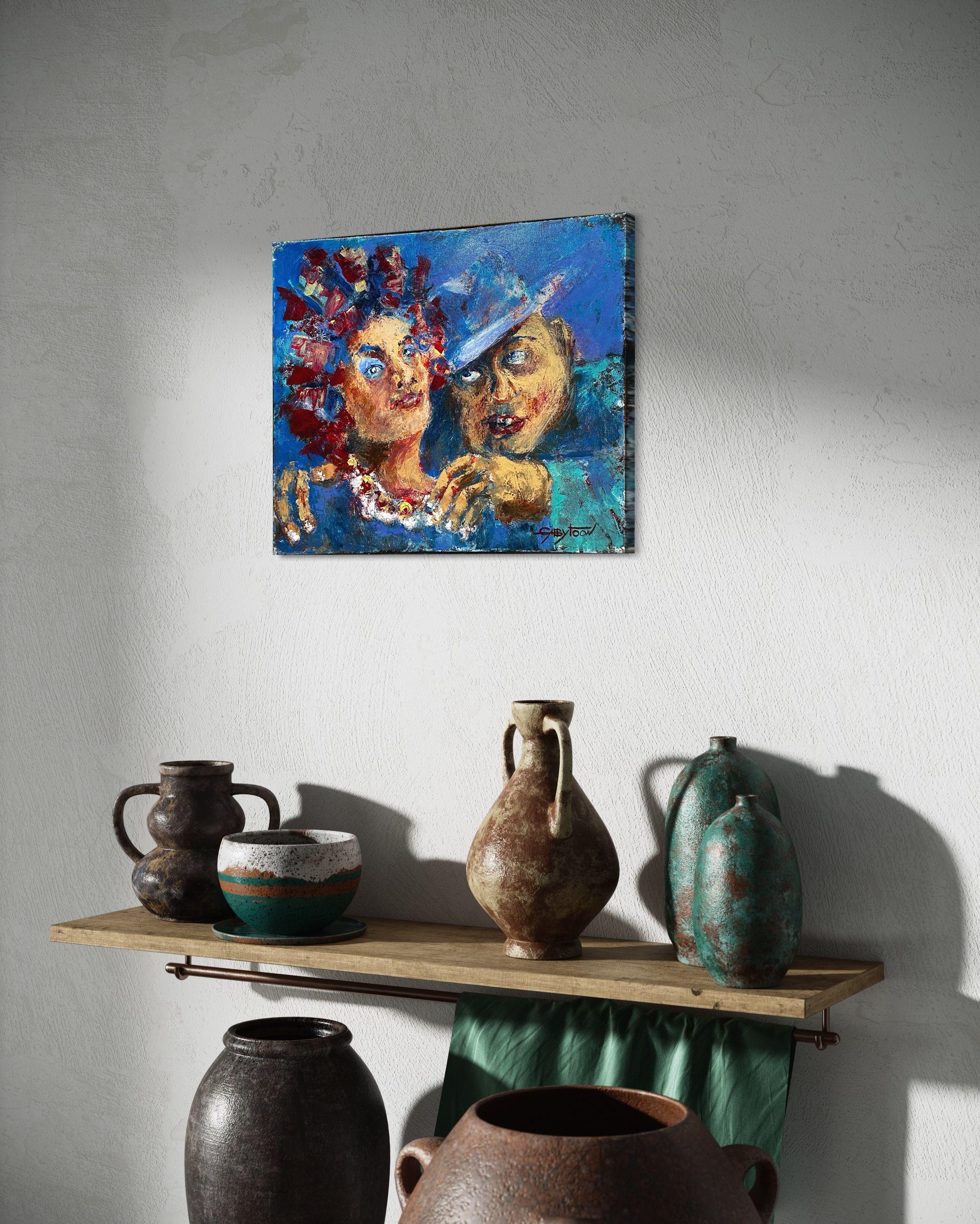 Be Mine, Gemälde, Acryl auf Leinwand (Zeitgenössisch), Painting, von Gabriella DeLamater