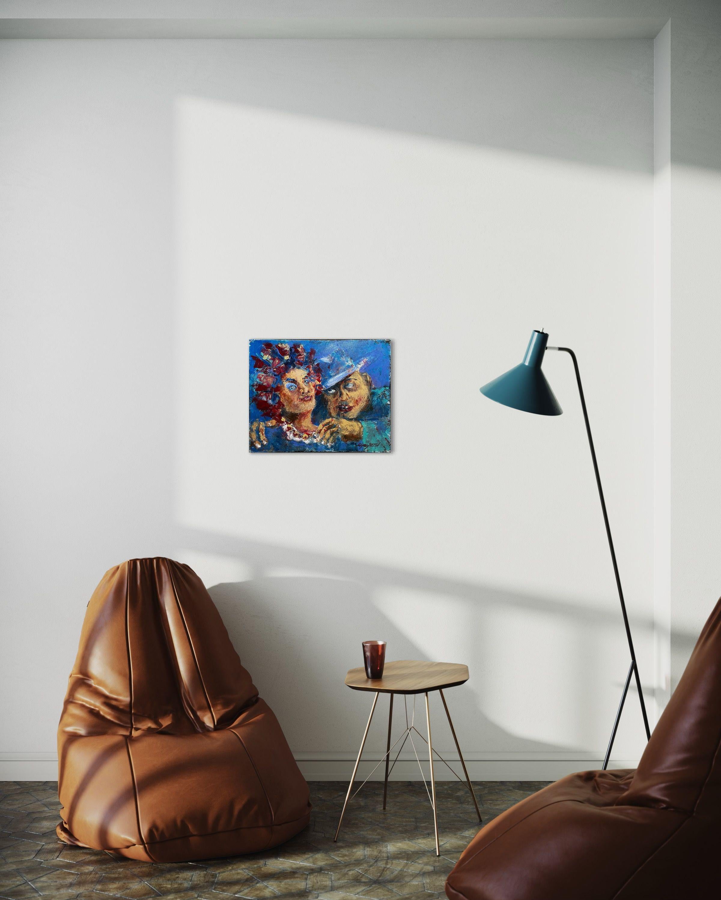 Be Mine, Gemälde, Acryl auf Leinwand im Angebot 1