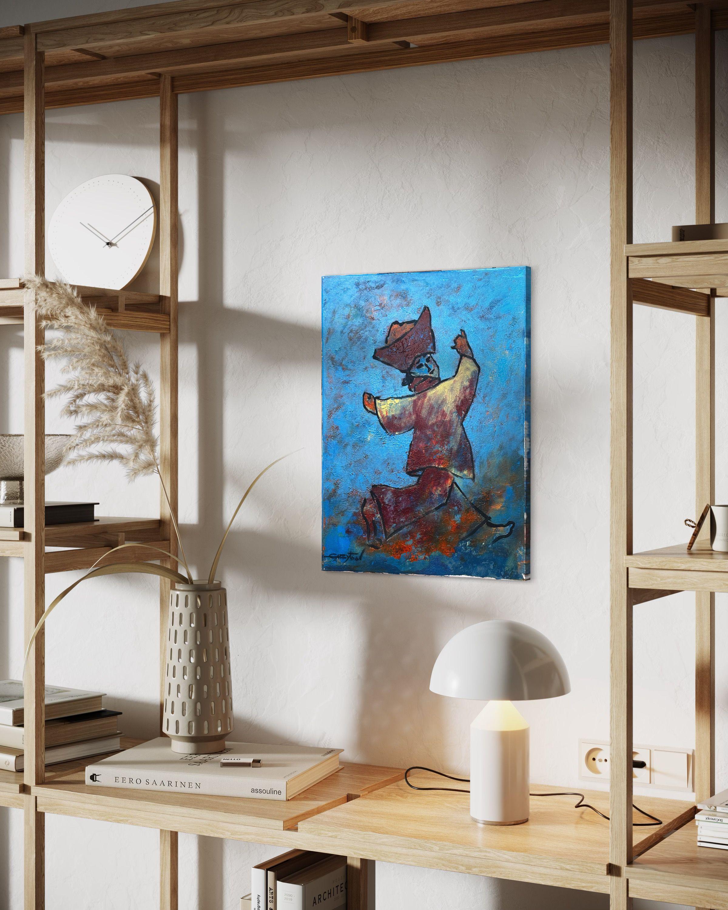 Bye Bye, Painting, Acrylic on Canvas For Sale 2