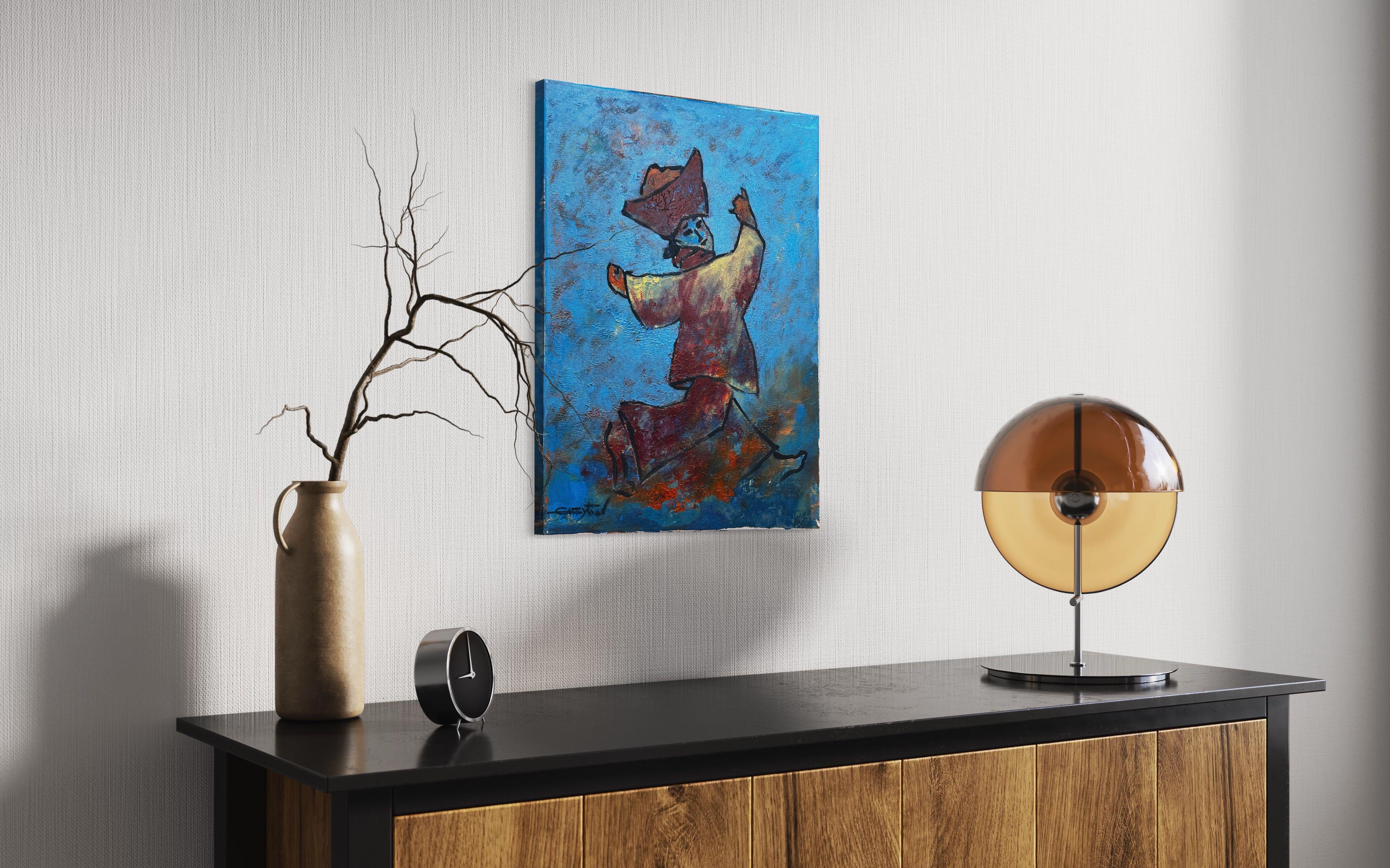 Bye Bye, Painting, Acrylic on Canvas For Sale 3