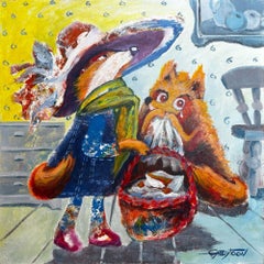 I Miss You Already, Painting, Acrylic on Canvas