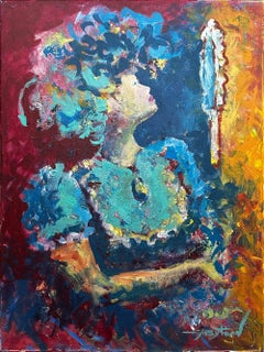 Micro, Mirror on My Wall!, Painting, Acrylic on Canvas