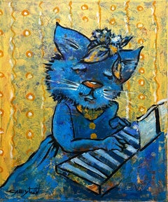 Musician, Painting, Acrylic on Canvas