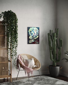 Viola Boy, Painting, Acrylic on Canvas