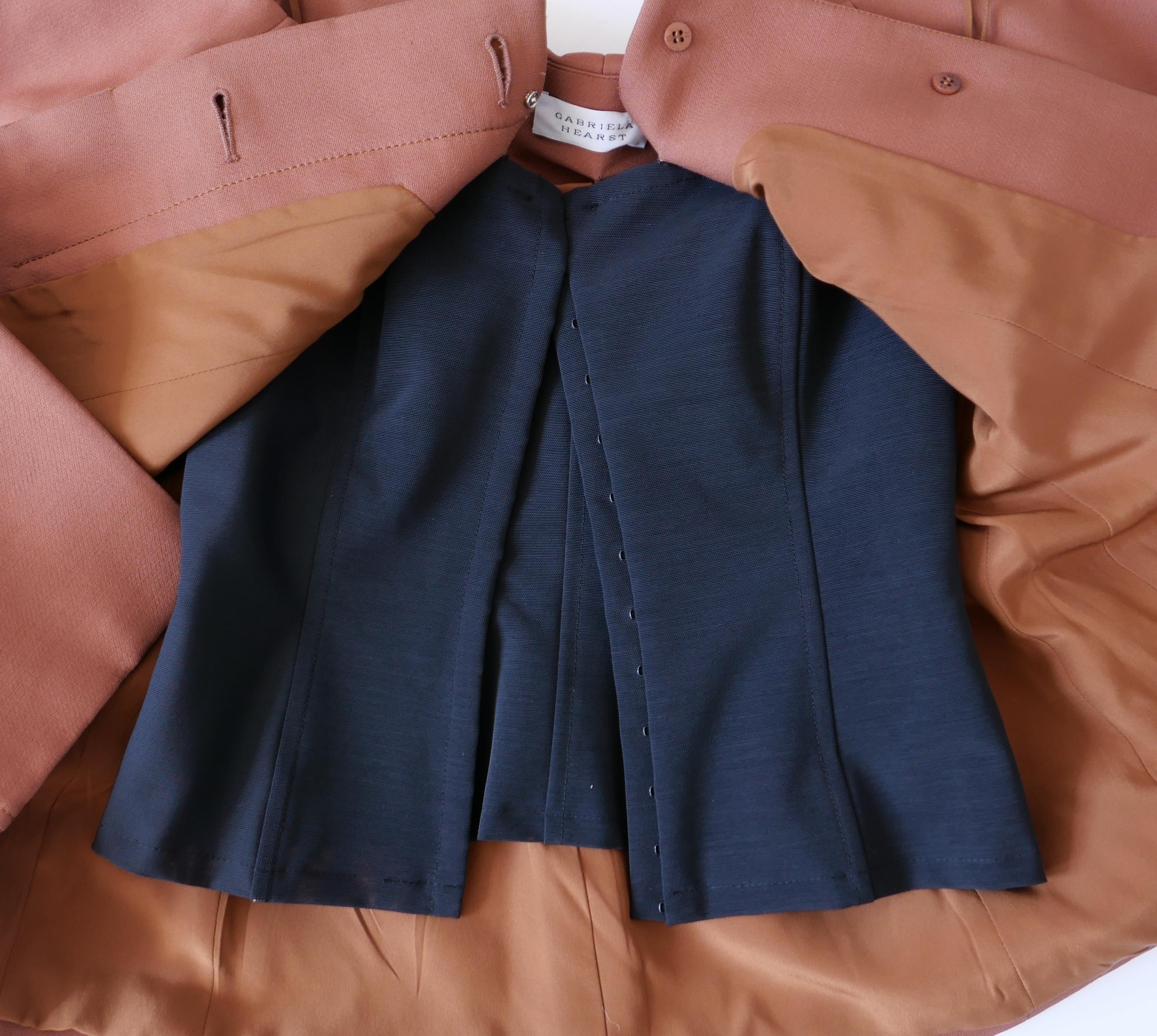 Gabriela Hearst Sawyer Corset Jacket 1