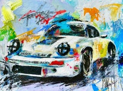 "Big Rubber", collaborazione di Gabrielle Benot e Patrick Long - Porsche Car Art