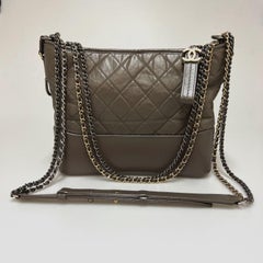 Gabrielle CHANEL Bag taupe leather