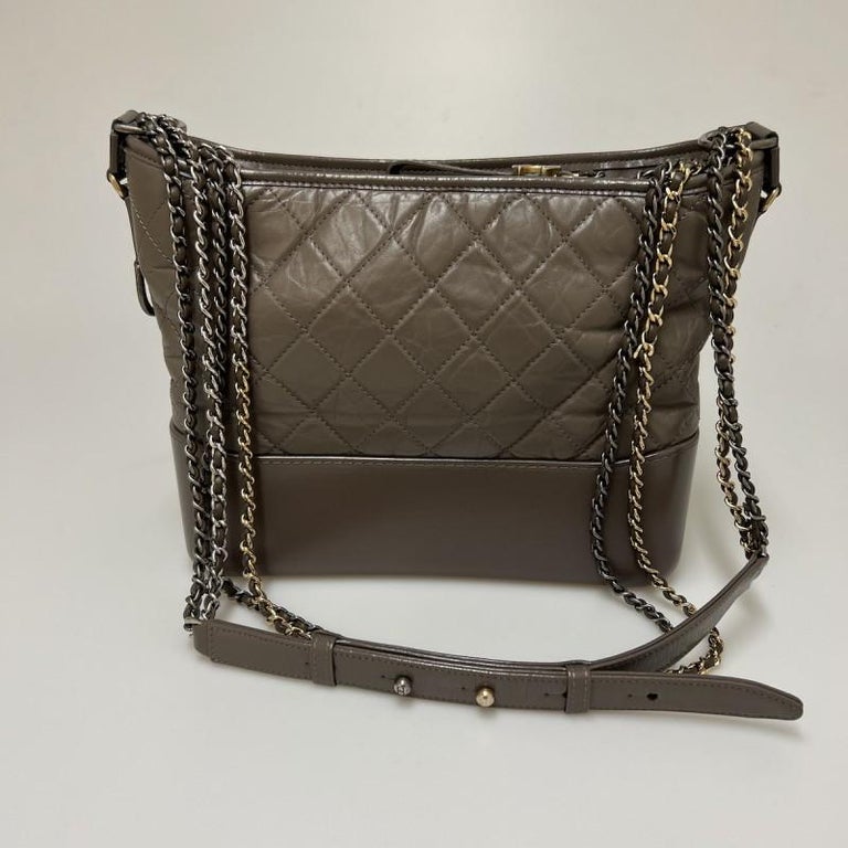 Gabrielle leather crossbody bag Chanel Black in Leather - 33892418