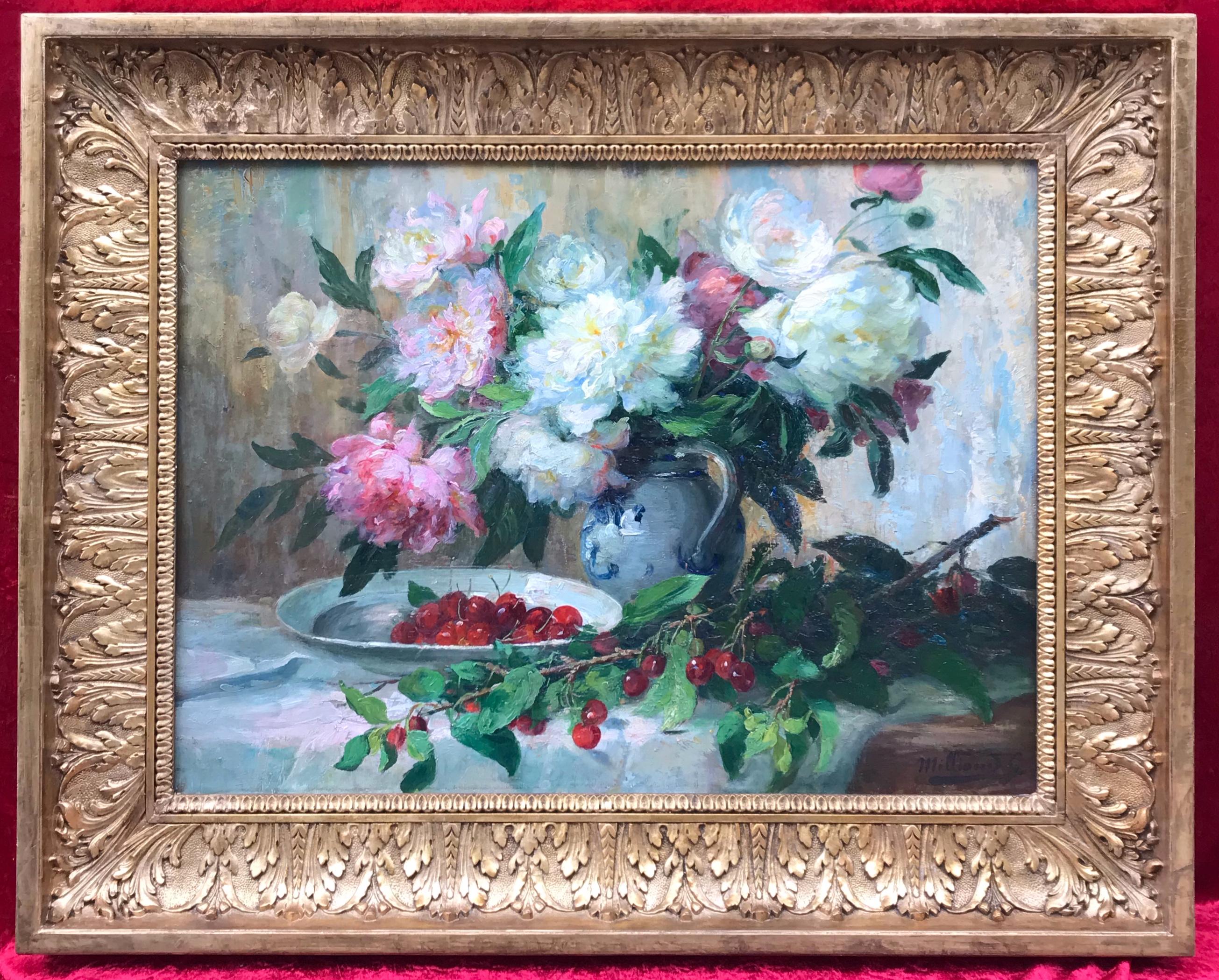 Interior Painting di Gabrielle MILLIOUD-MELAY  - PEONIE E CILIEGIE