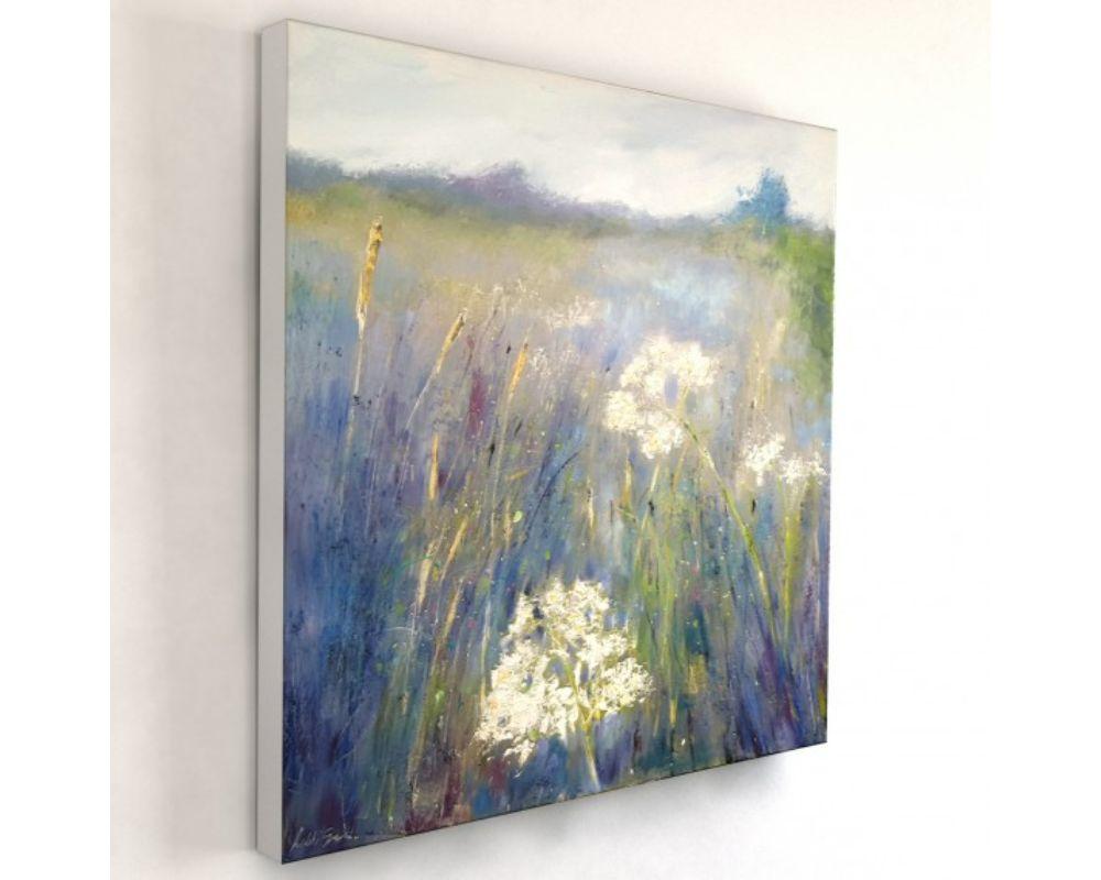 Early Morning Dew by Libbi Gooch [2020]

Original Landscape painting by Libbi Gooch depicting a countryside meadow scene with a soft blurred background and some details of a flower in the foreground. Oil on deep box canvas

Additional