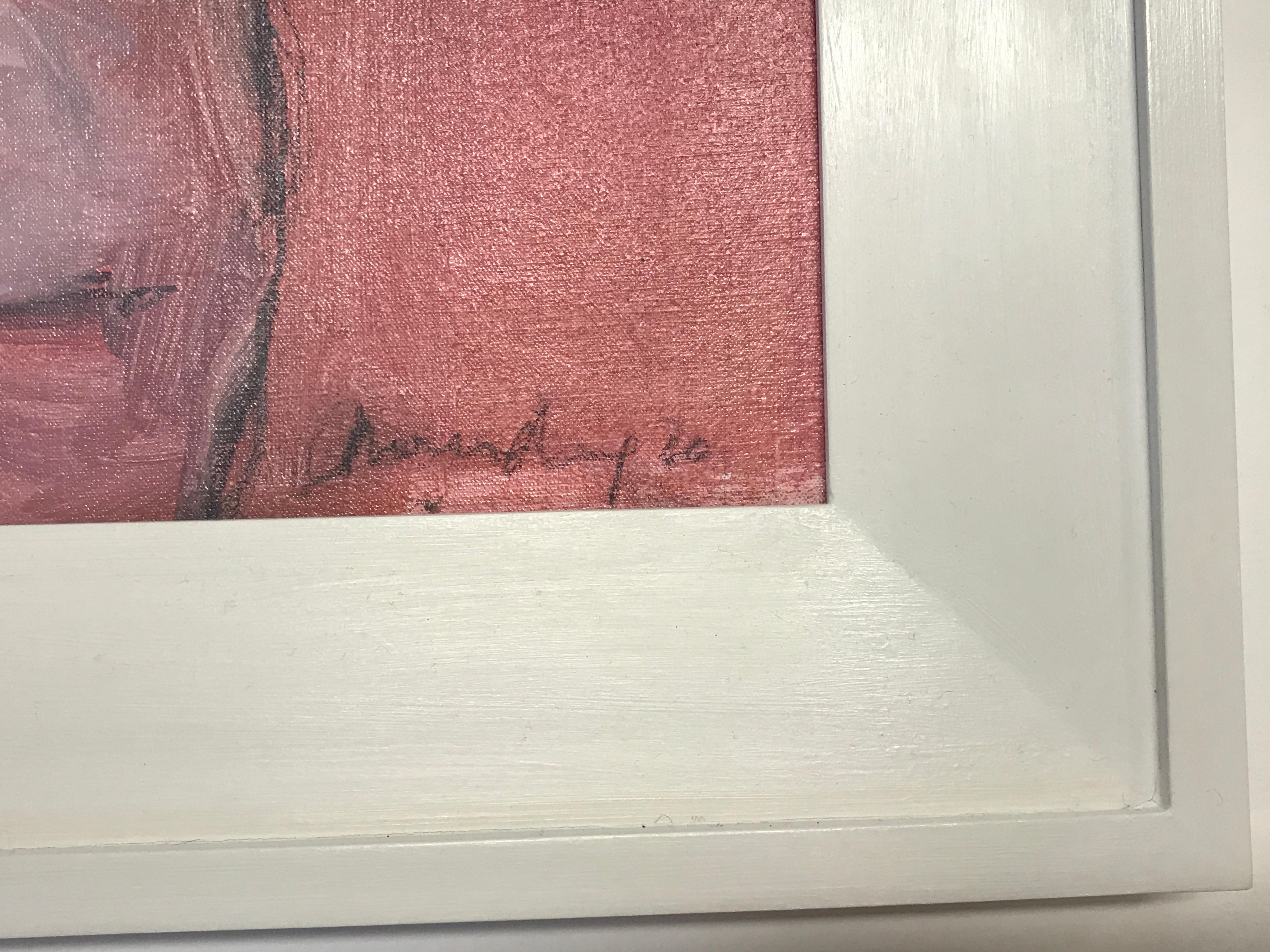 Akt in Rose von Gabrielle Moulding [2020]

Dieses Gemälde wurde in meinem Studio nach Zeichnungen des Modells angefertigt. Ich liebe es, vom lebenden Modell zu zeichnen und zu malen, um eine Stimmung oder eine Geste einzufangen. In diesem Fall habe