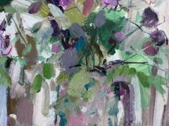 Still life with wild flowers, original floral painting, abstract painting