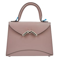 Gabrielle MOYNAT Mini Bag In Carat Calfskin at 1stDibs