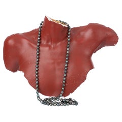 Gabrielle Sanchez Collar de Perlas de Tahití Negras 'Cuerda