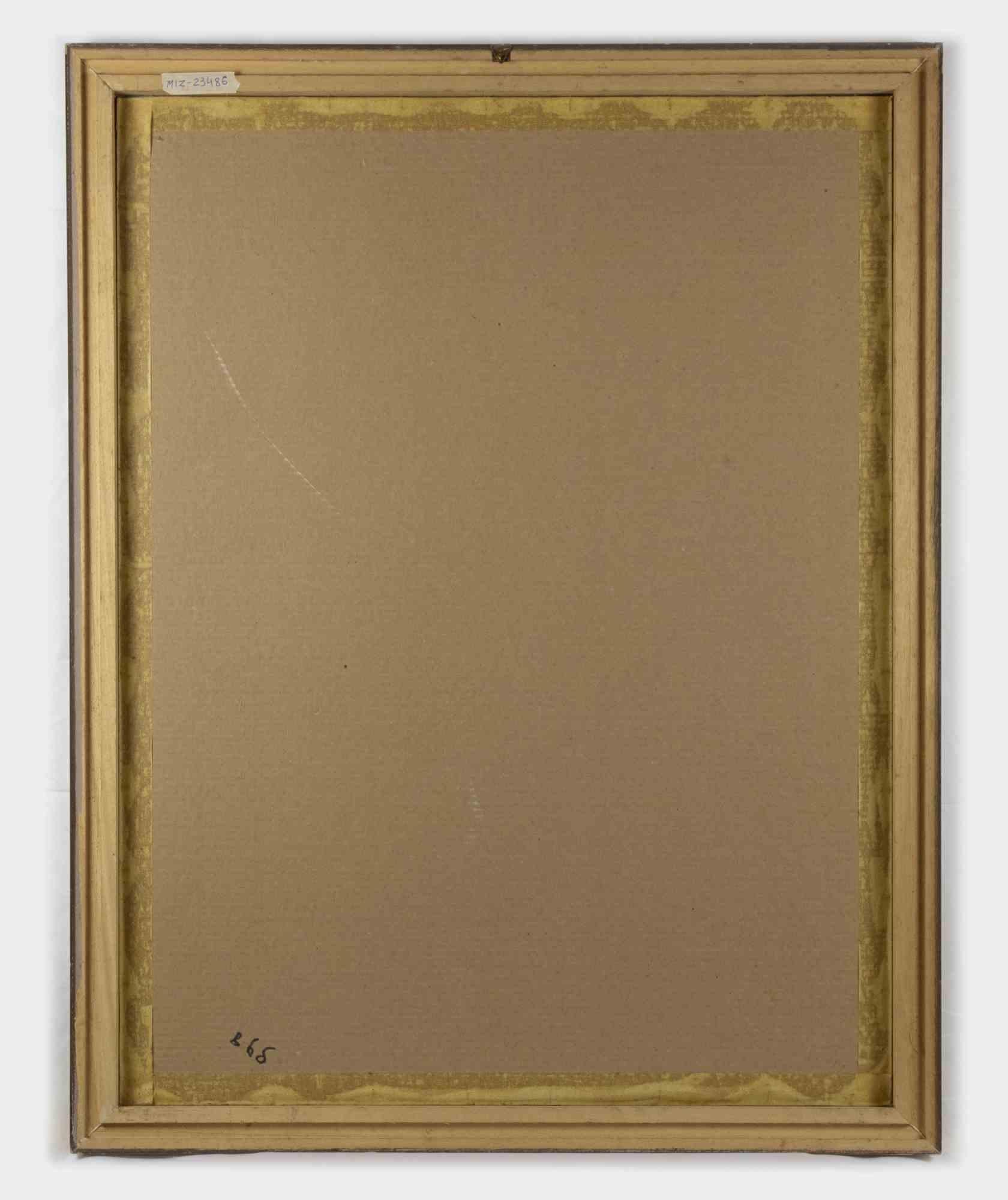 The Bride is an original artwork realized by Gabrijel Stupika in the 1980s.

Mixed colored etching

Signed on the lower margin.

Includes frame: 100 x 78 cm

Gabrijel Stupika: Yugoslavian painter (Drazgose 1913-1990). He trained in the popular