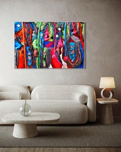 Vibrant La Diablada Festival Costume Contemporary Fine Art Photograph