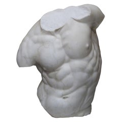 Gaddi Torso Marble Sculpture