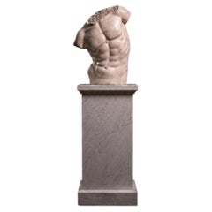 Torso in marmo bianco Gaddi