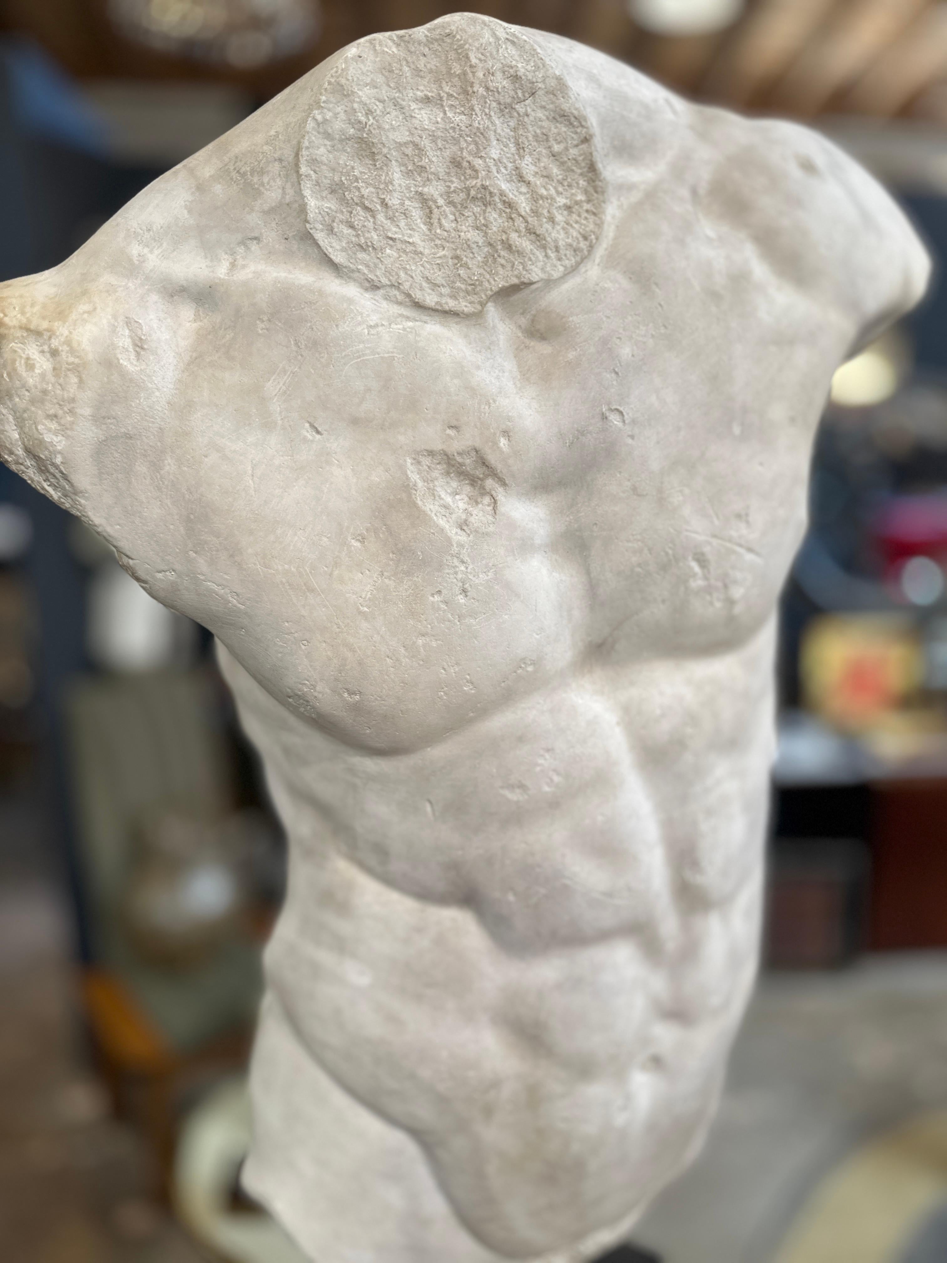 Torso di Gaddi, busto in gesso, copia in scala 1/1 in vendita 1