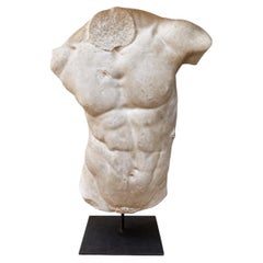 Torse de Gaddi, buste en plâtre, copie à l'échelle 1/1