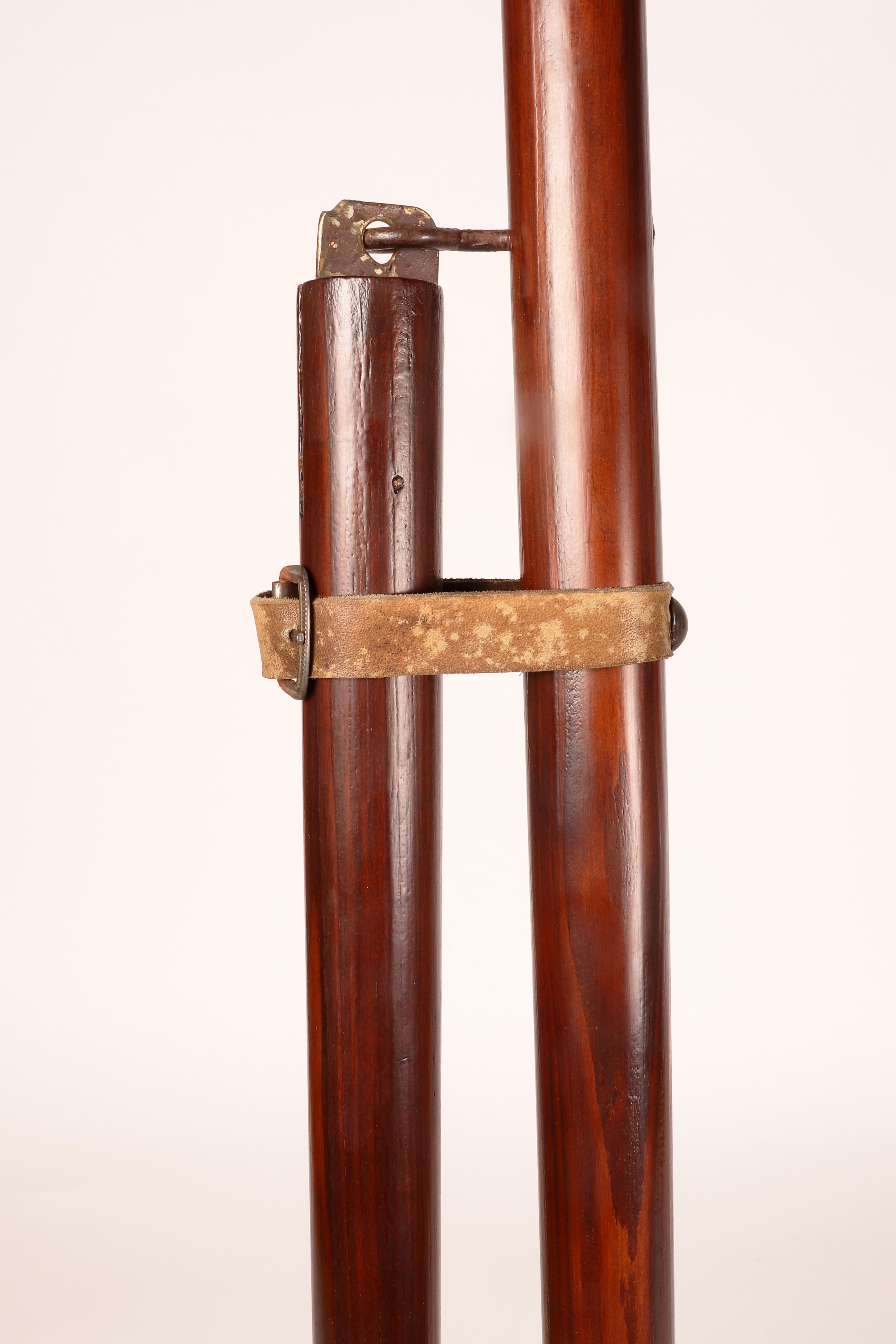 Gadget-system walking stick with bag holder function, Marktroller, Germany, 1920 For Sale 1
