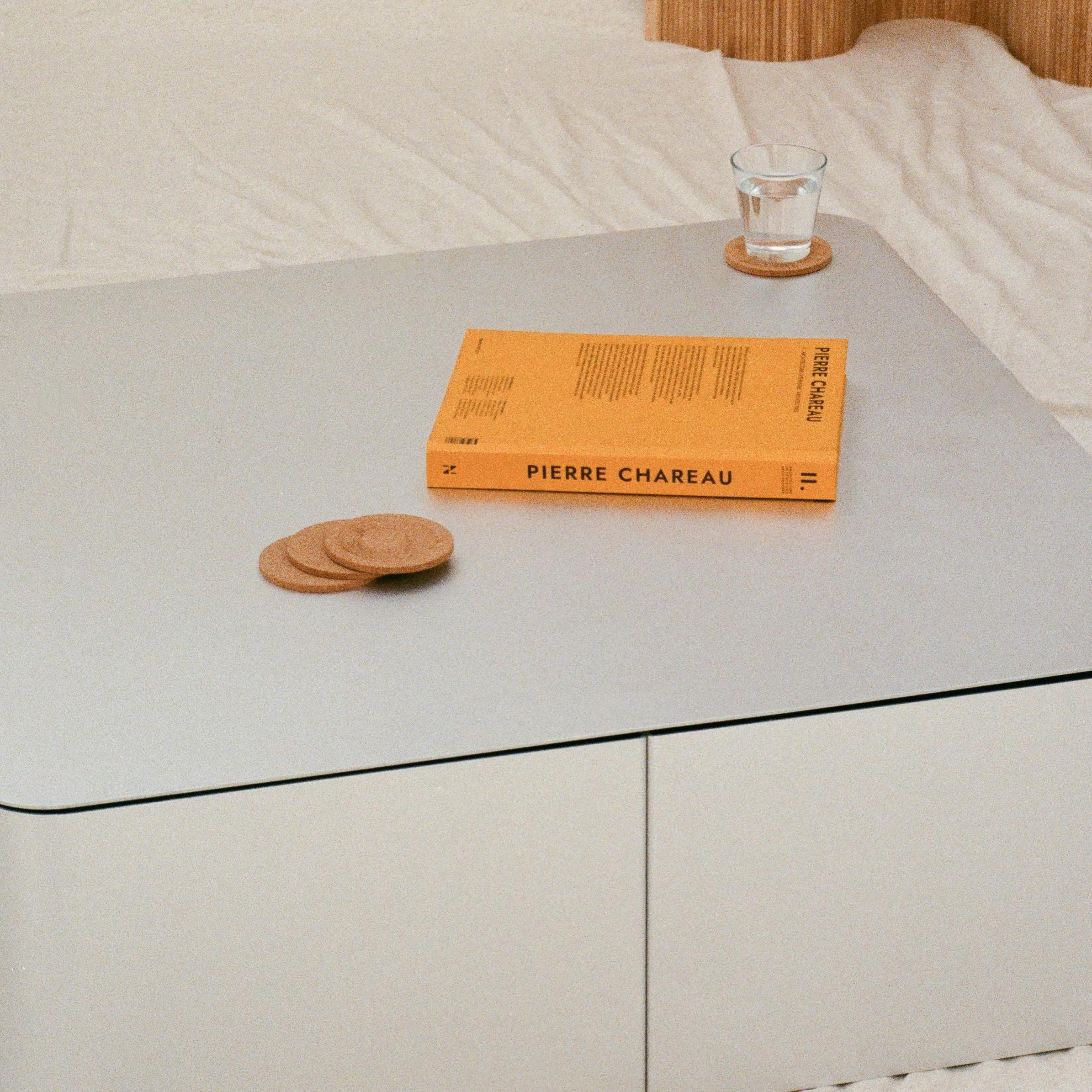 The Gadroon Collection is a range of lightweight, easy to assemble, aluminium side tables. Named after its distinctive intersecting seams, where each quarter of the aluminium meets, the Gadroon Collection was conceived whilst observing details seen