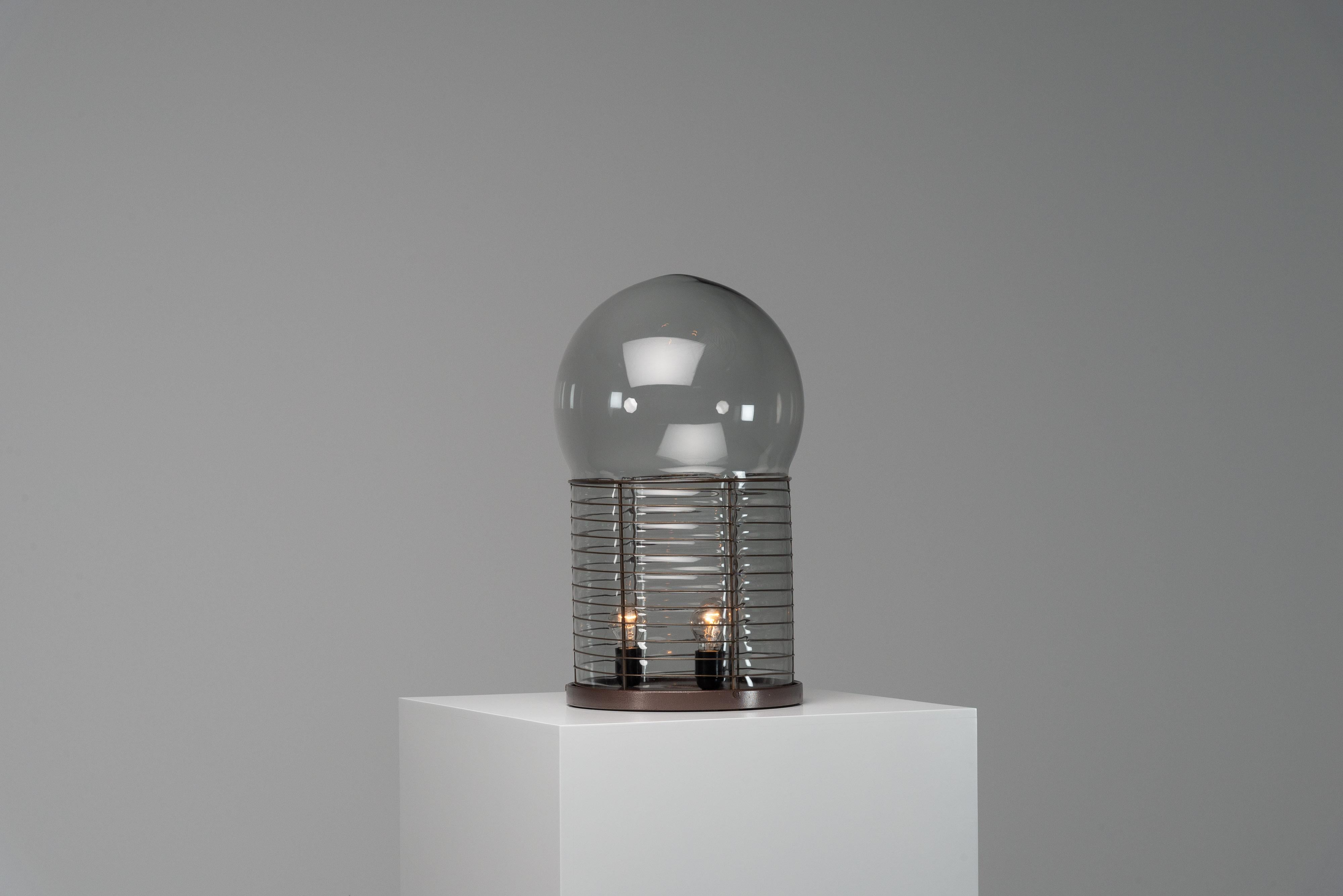 Mid-Century Modern Gae Aulenti Lampe de table Alcinoo Artemide Italie 1975 en vente