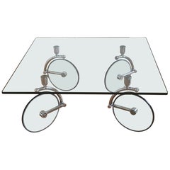 Gae Aulenti Bicycle Tour Coffee Table.