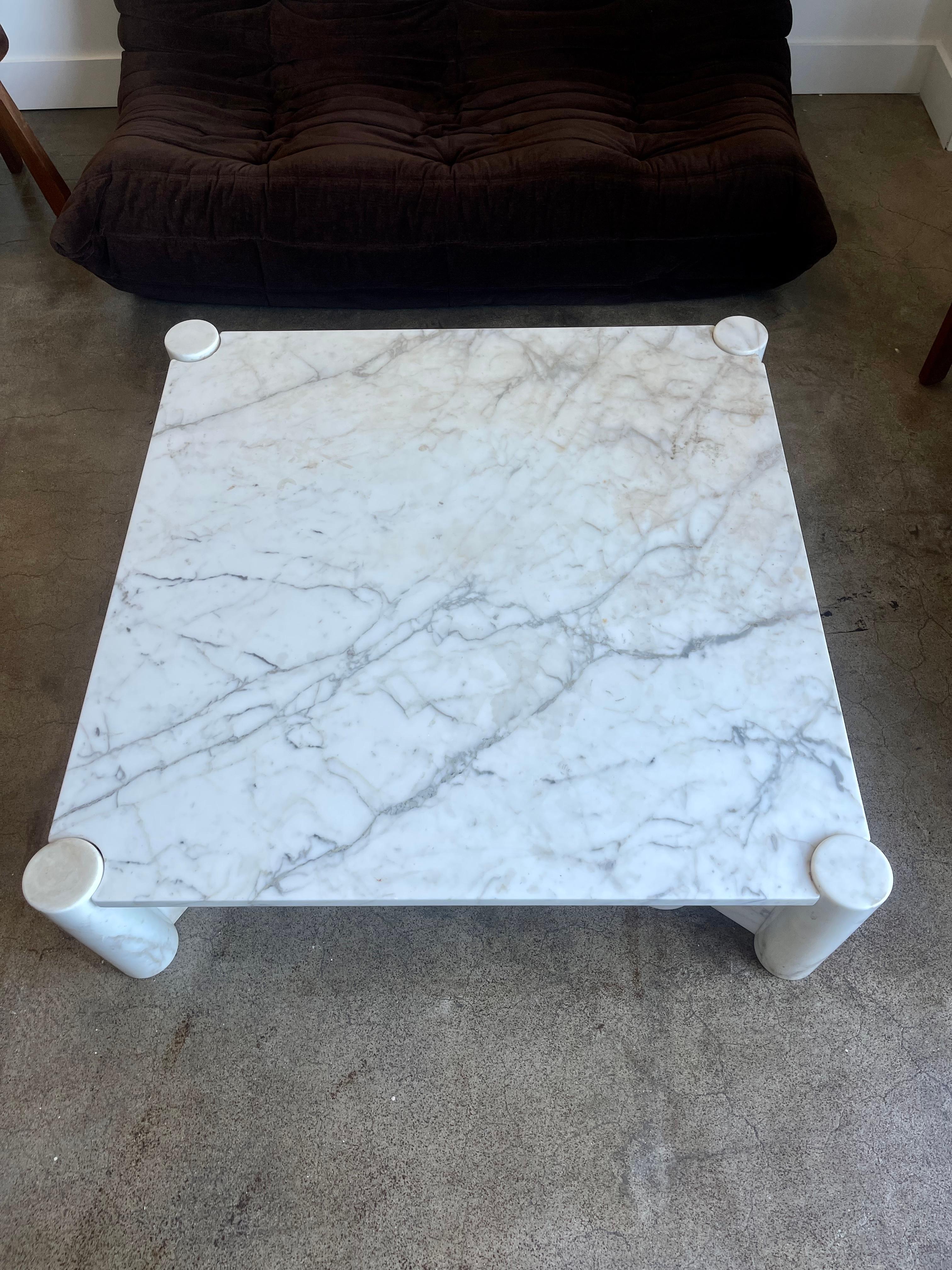 Mid-Century Modern Table Jumbo en marbre CIRCA pour Knoll International, vers 1970 en vente