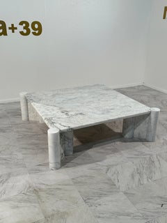 Gae Aulenti Carrara Marble Jumbo Table for Knoll International,  1970