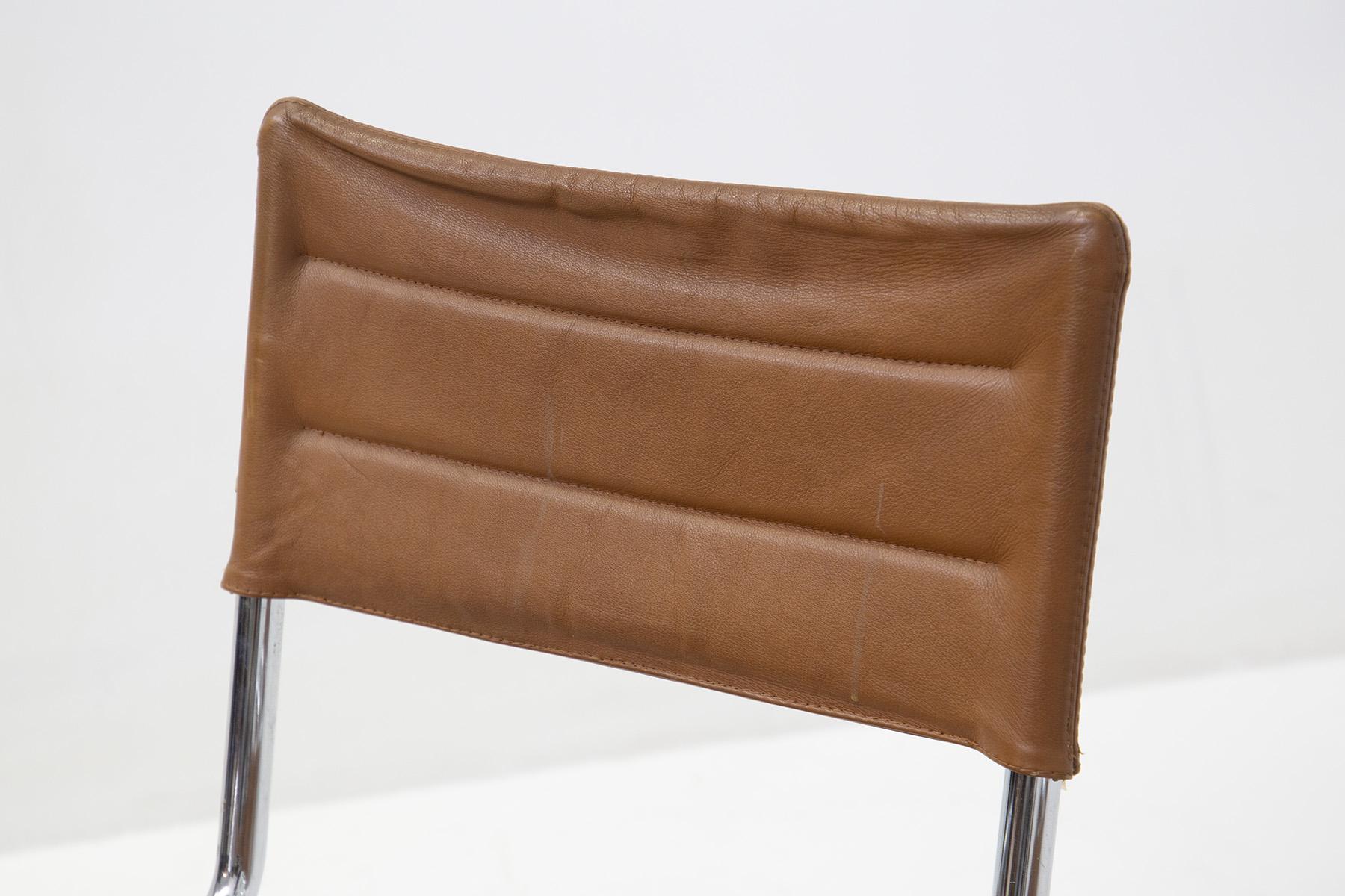 Gae Aulenti-Stühle von Elam, Vierer-Set Lira-Set, Modell, veröffentlicht im Zustand „Gut“ in Milano, IT