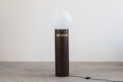 Gae Aulenti Oracolo Floor Lamp in Metal and Blow Glass by Artemide, 1969, Italy