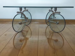 Gae Aulenti For Fontana Arte Bicycle Tour Coffee Table