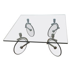 Gae Aulenti For Fontana Arte Bicycle Tour Coffee Table