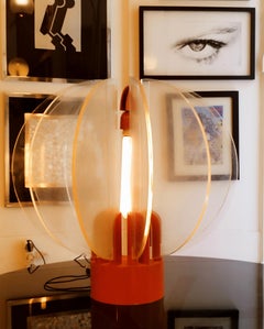 Gae Aulenti for Kartell "KIng Sun" Table Lamp, Italy 1970s