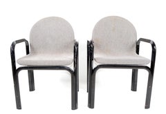 Gae Aulenti for Knoll International Armchairs Mid-Century Modern 1975, Pair